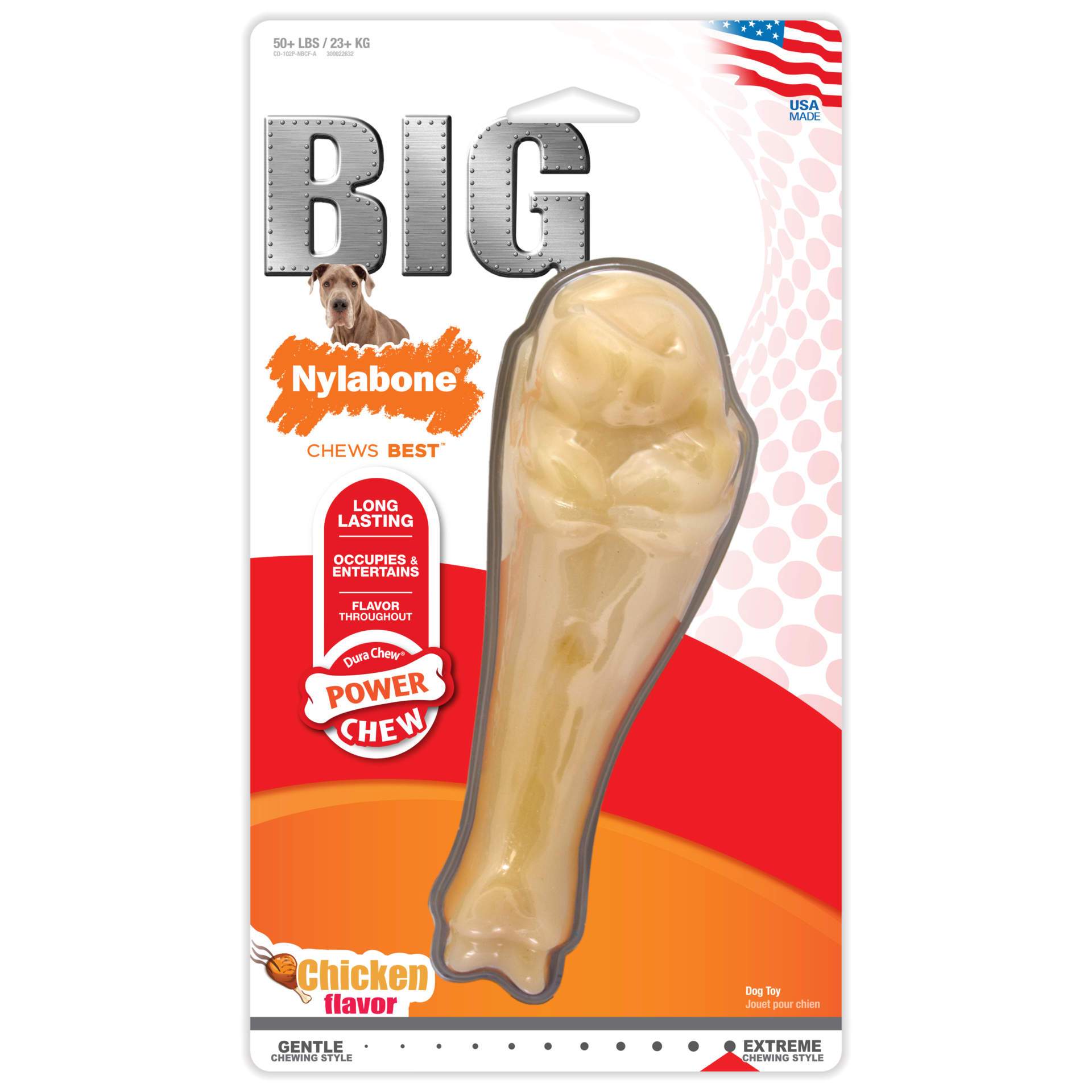 Power Chew Big Chew Turkey Leg Nylabone 