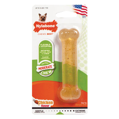 Moderate Chew Dog Chew Toy Chicken Nylabone 