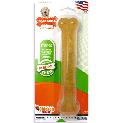 Moderate Chew Dog Chew Toy Chicken Nylabone 