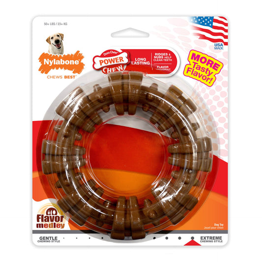 Power Chew Textured Ring Nylabone 