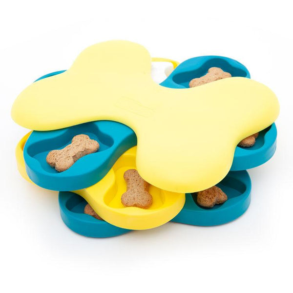 NINA OTTOSSON NINA OTTOSSON Puppy Tornado Interactive Treat Puzzle Dog Toy  - The Fish & Bone
