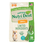Nutri Dent Limited Ingredient Dental Chews Fresh Breath Small 28 count Nylabone 