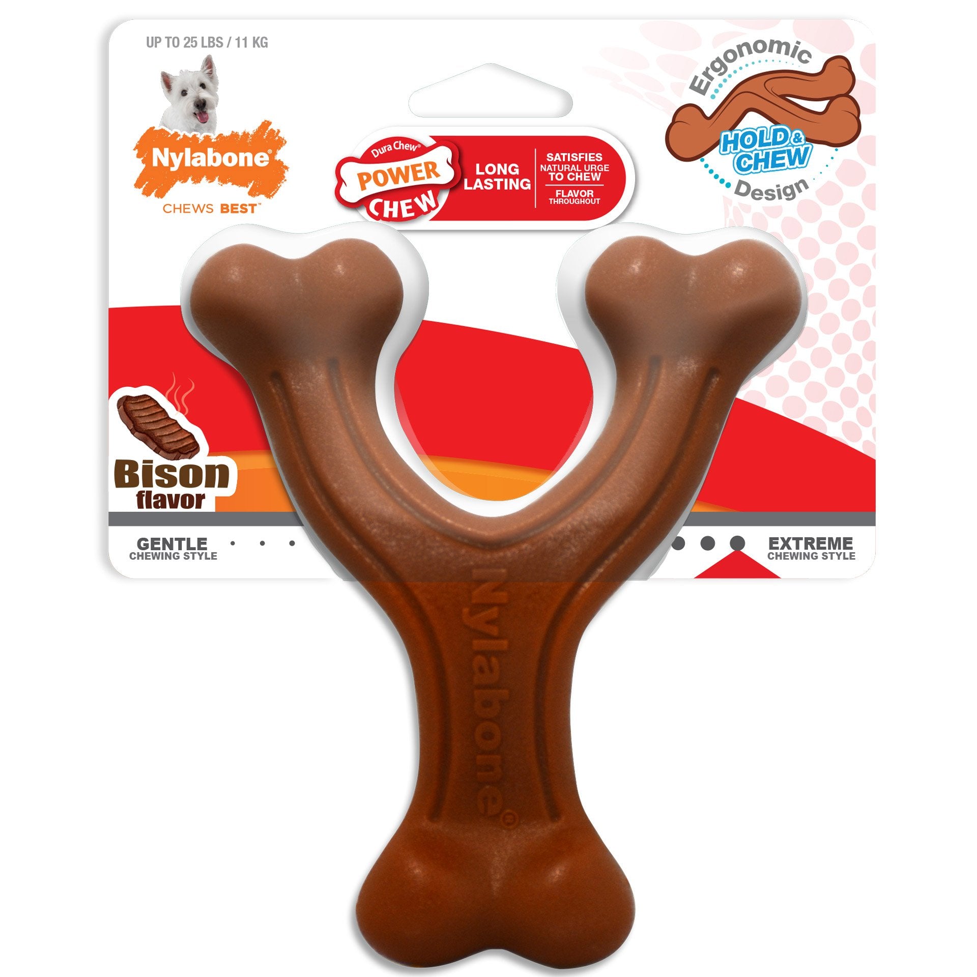 Power Chew Wishbone Chew Toy Nylabone 