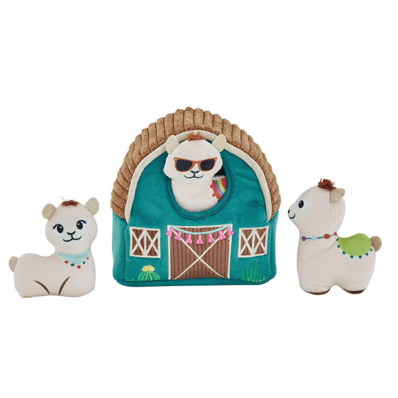 Hide A Llama Dog Toy - Outward Hound Hide A Llama Plush Outward Hound 