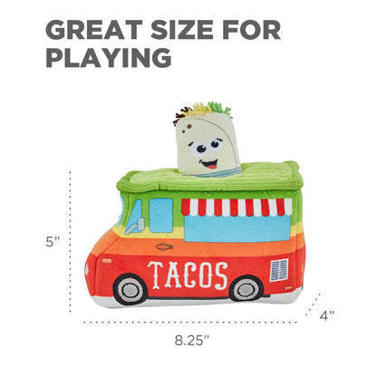 Hide A Taco Dog Toy - Outward Hound Hide A Taco Plush Dog Toy InfiniteWags 