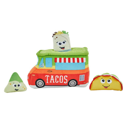 Hide A Taco Dog Toy - Outward Hound Hide A Taco Plush Dog Toy InfiniteWags 