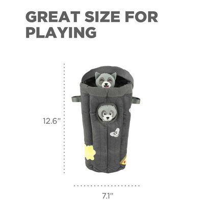 Hide A Raccoon Dog Toy - Outward Hound Hide A Raccoon Plush Dog Toy Outward Hound 