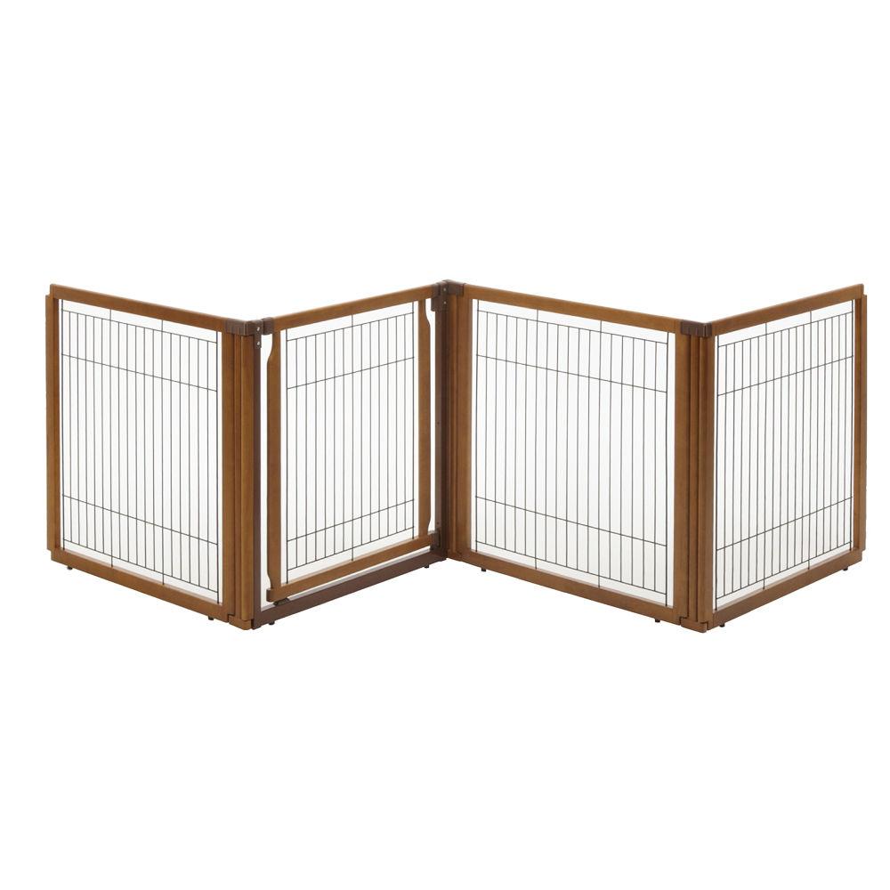 Convertible Elite Pet Gate 4-Panel Richell 