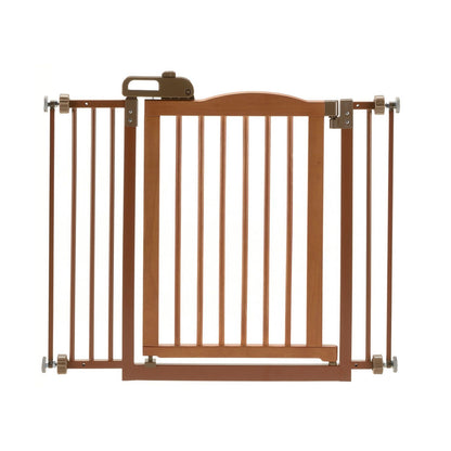 One-Touch Pressure Pet Gate II Richell Autumn Matte 