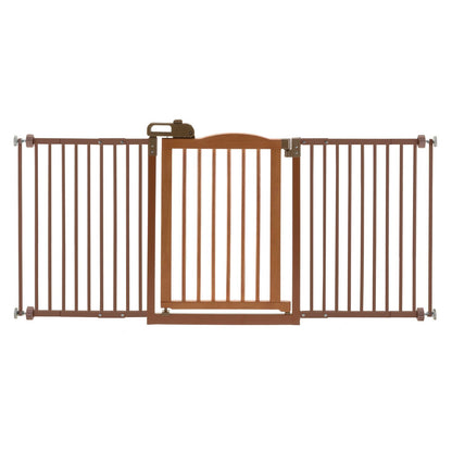 One-Touch Wide Pressure Mounted Pet Gate II Richell 