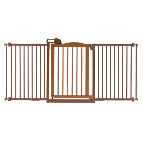 One-Touch Wide Pressure Mounted Pet Gate II Richell 