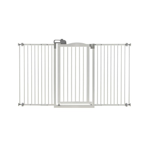 Tall and Wide One-Touch Pressure Mounted Pet Gate Richell 