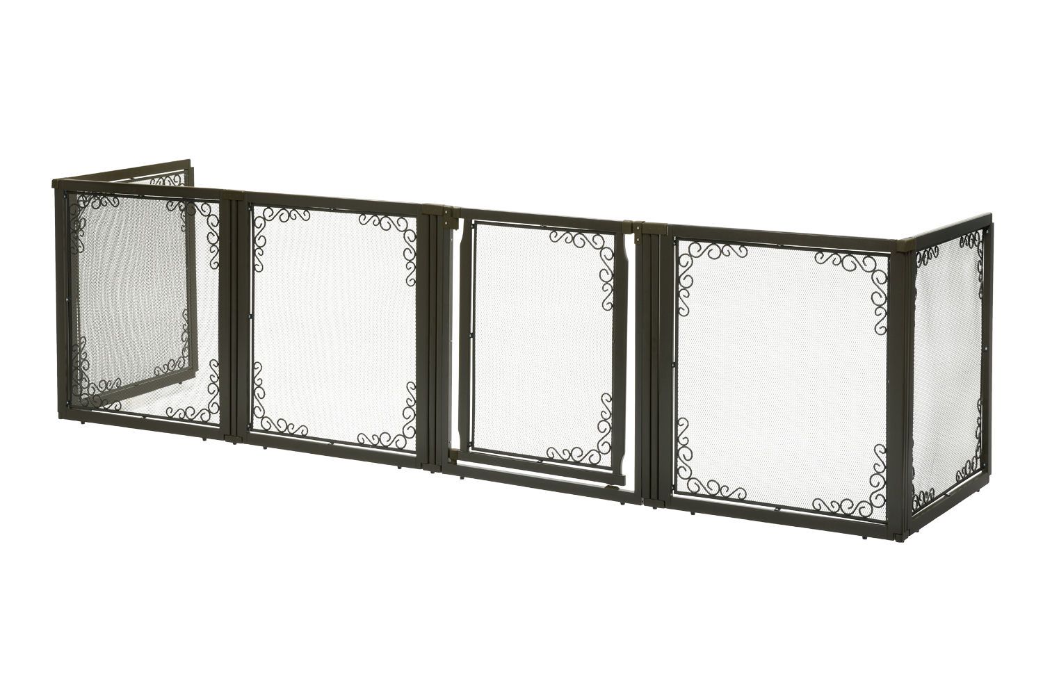 Convertible Elite Mesh Pet Gate 6 Panels Richell 