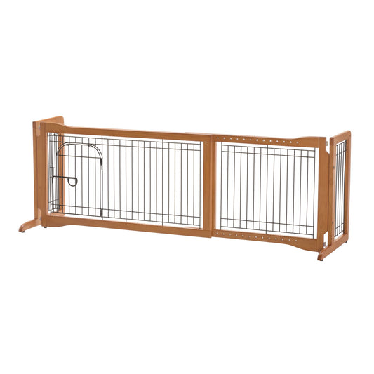 Pet Sitter Freestanding Pet Gate Plus Richell 