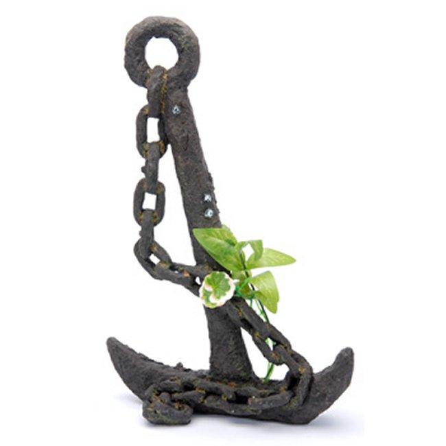 Anchor Aquarium Ornament - Penn Plax Sunken Gardens Anchor Aquariums/Aquarium Decorations Penn Plax Extra Large 