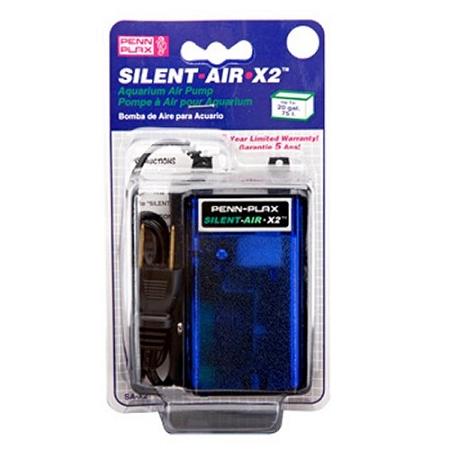 Silent Aquarium Air Pump - Penn Plax Silent-Air Pump for Aquariums Aquariums/Aquarium Pumps Penn Plax 20 Gallon 