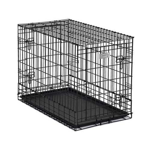 Solutions Series Side-by-Side Double Door SUV Dog Crates Midwest 