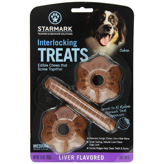 Interlocking Treats Liver Starmark 