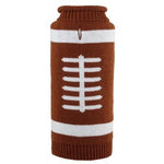 Football Dog Sweater - The Worthy Dog Touchdown Roll Neck Sweater Dog Sweaters TheWorthyDog 