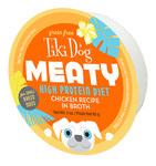 Chicken Wet Dog Food - Tiki Dog Meaty High Protein Diet Chicken Recipe in Broth Grain-Free Wet Dog Food, 3-oz cup, case of 8 Dog Food The Honest Kitchen 