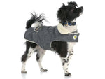 Winter Dog Jacket - UpCountry Wool Coat Grey Dog Jackets UpCountryInc 