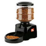 Automatic Dog Food Dispenser - Programmable InfiniteWags Black 