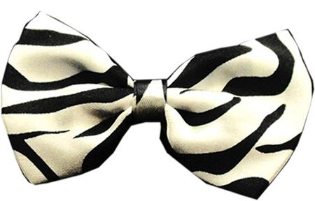 Dog Bow Tie Zebra InfiniteWags 