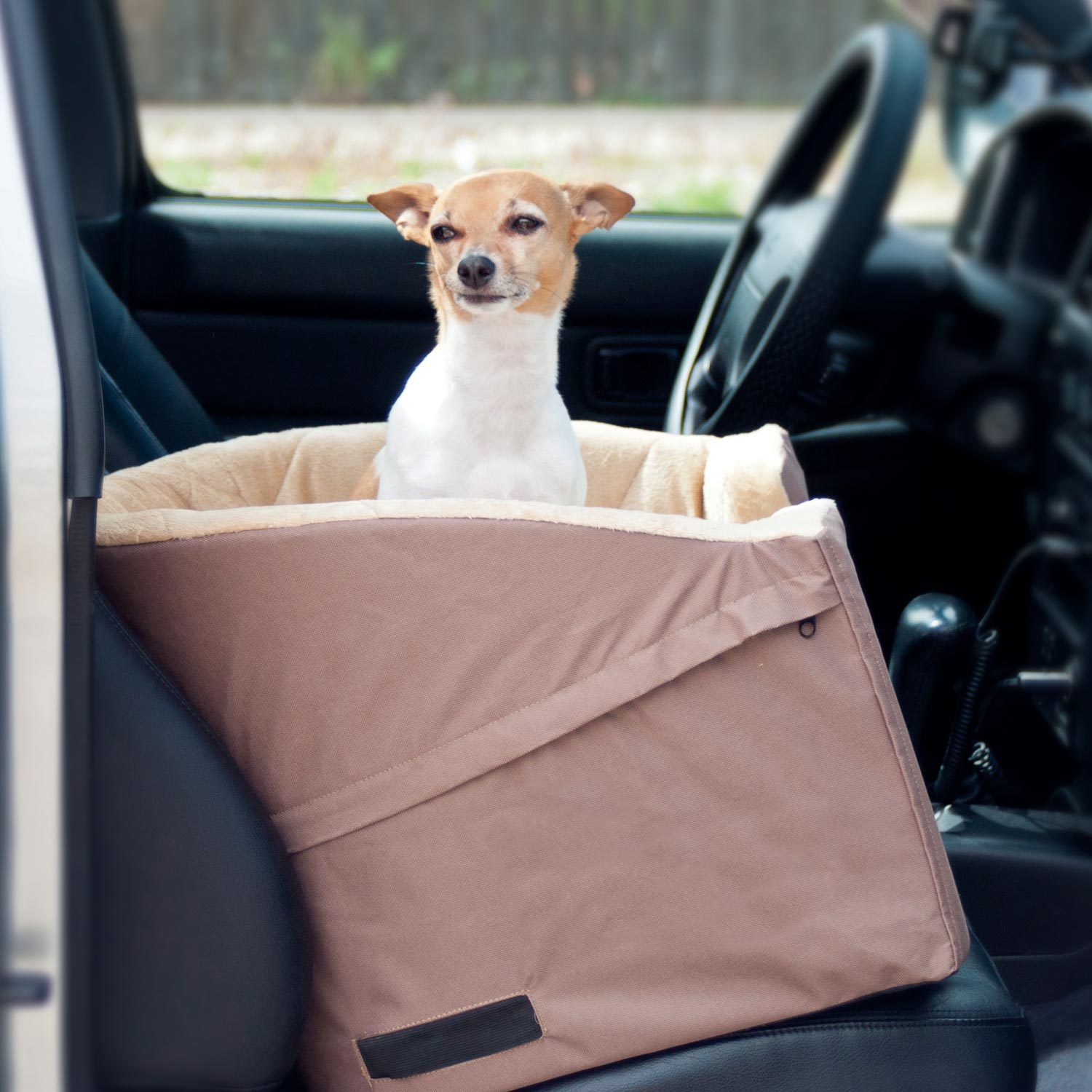 Dog Safety Seat for Cars, Trucks and SUVs - Booster Pet Car Seat - K&H Manufacturing K&H Pet Products 