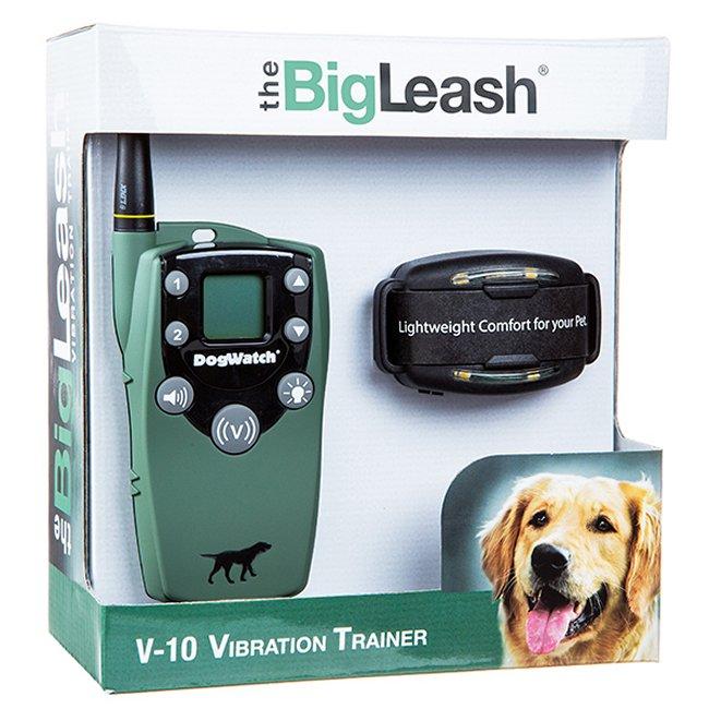 Dog Vibration Collar Remote Trainer - BigLeash V-10 Vibration Remote Trainer Dog Training Collars DogWatch 