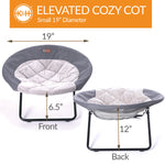 Elevated Dog Bed Cot - Grey K&H Pet Products 