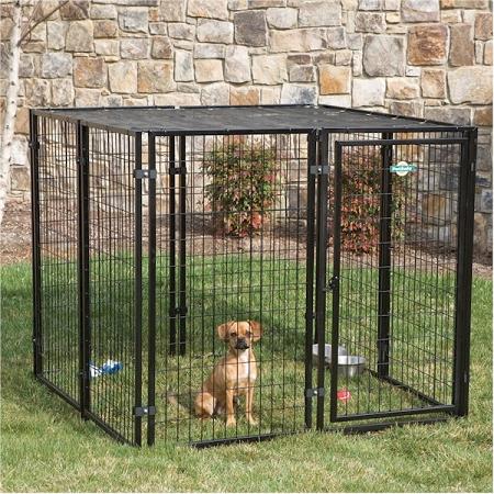 5' Dog Kennel - Fence Master Cottageview Dog Kennel Dog Kennels & Pens Fence Master 