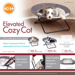 Elevated Dog Bed Cot - Camo K&H Pet Products 