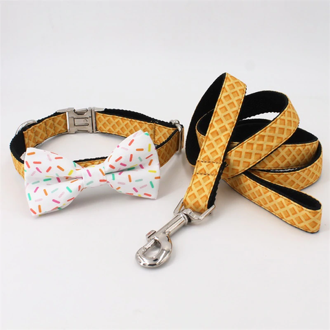 A Little Sprinkle Collar and Leash Set InfiniteWags XS 