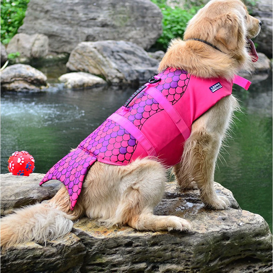 Dog Mermaid Life Jacket InfiniteWags 