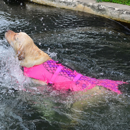 Dog Mermaid Life Jacket InfiniteWags 
