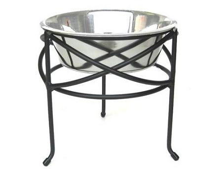 Mesh Elevated Dog Bowl - PetsStop Pet Feeders PetsStop 