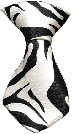 Dog Neck Tie Zebra InfiniteWags 