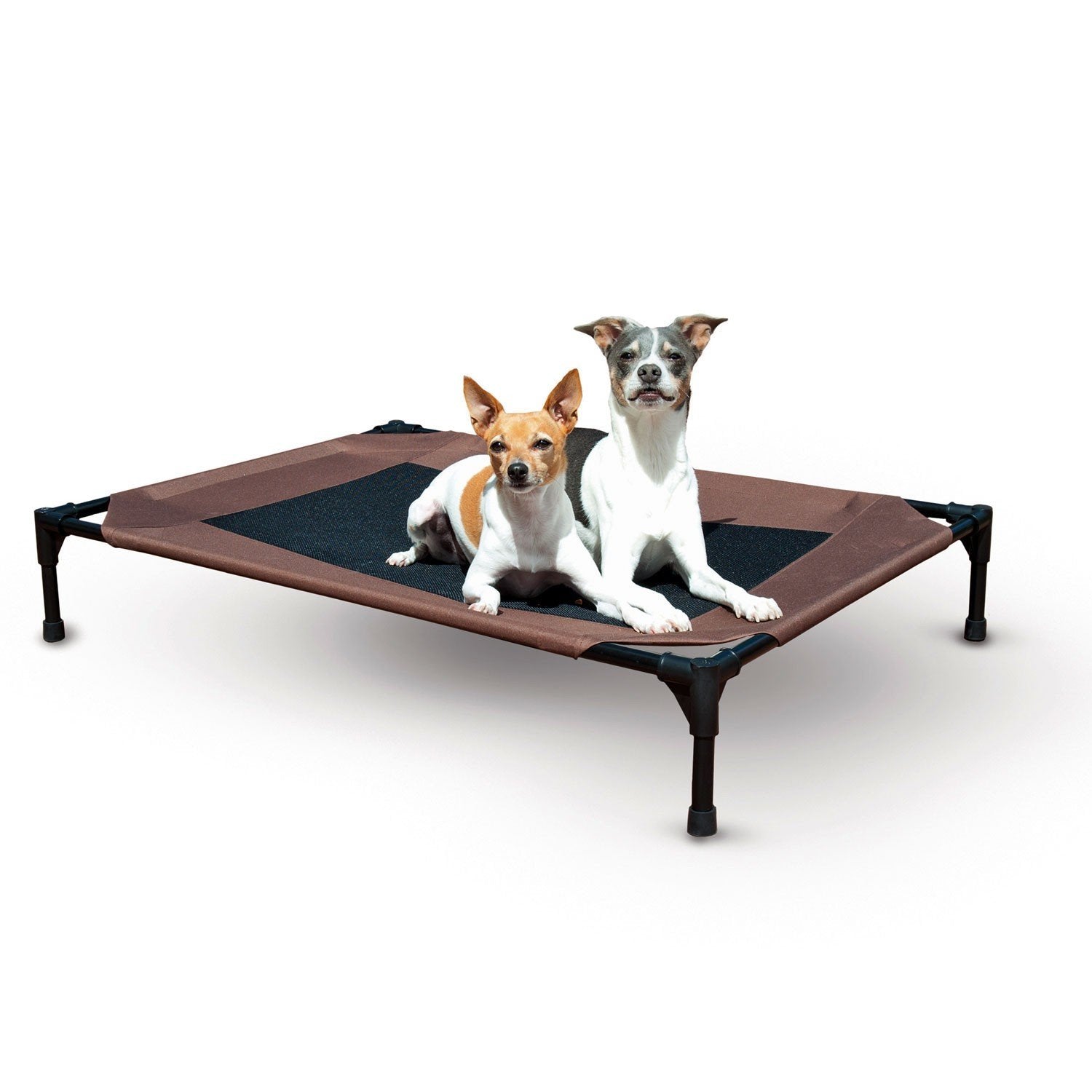 Dog Cot Bed - 200 lb. Weight Capacity - K&H Pet Products K&H Pet Products Large - 30″ x 42″ x 7″ Chocolate 