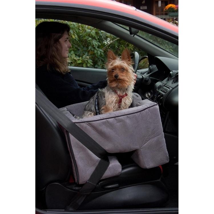 Large Dog Booster Car Seat Dog Car Seats Pet Gear Charcoal 
