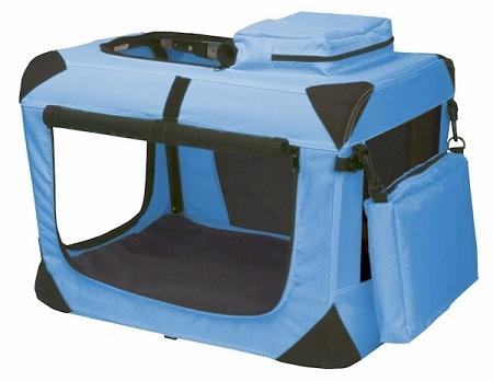 Portable Soft Pet Crate for Cats and Dogs - Generation II Deluxe Portable Soft Crate Dog Crates Pet Gear Extra Small - for pets up to 15 lbs 
