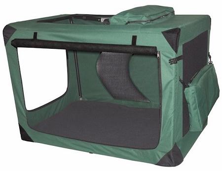 Portable Soft Pet Crate for Cats and Dogs - Generation II Deluxe Portable Soft Crate Dog Crates Pet Gear Extra Large - for pets up to 90 lbs 