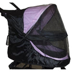 Weather Cover For No-Zip Happy Trails Pet Stroller - Black Pet Strollers Pet Gear 