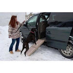 Portable Dog Ramp - Pet Gear Travel Lite Bi-Fold Ramp for Cats/Dogs - Carpeted Bi-Fold Half Ramp Dog Ramps Pet Gear 