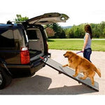 Portable Tri Fold Dog Ramp - 200 lbs Capacity - Pet Gear Tri Fold Pet Ramp Dog Ramps Pet Gear 