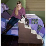 Soft Pet Stairs - 150lb Capacity - Pet Gear Easy Step IV Deluxe Soft Pet Stairs Dog Steps Pet Gear 