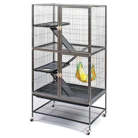 Feisty Ferret Cage - 31" L x 20" W x 41-1/2" H - Prevue Hendryx Small Pet Products Prevue Hendryx 