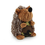 Plush Hedgehog Dog Toy - Squeaky InfiniteWags 