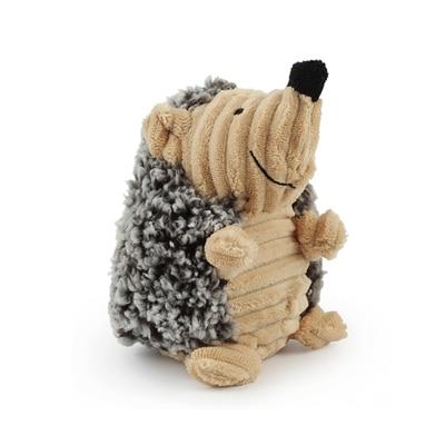 Plush Hedgehog Dog Toy - Squeaky InfiniteWags 