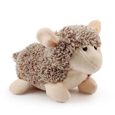 Plush Sheep Dog Toy - Squeaky InfiniteWags 