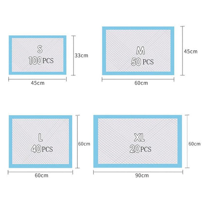 Dog Potty Training Pads - Super Absorbent InfiniteWags 